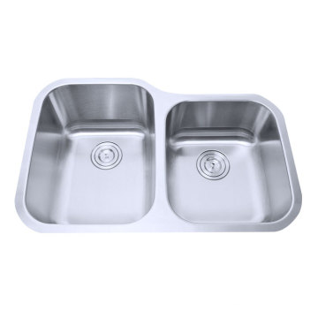 Double undermount Stainless Steel Sink double bowl
